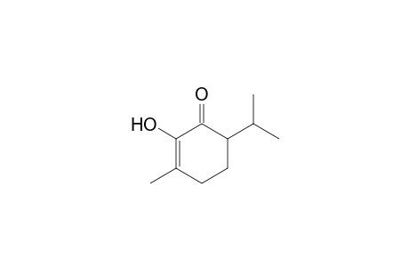 2-Cyclohexen-1-one, 2-hydroxy-3-methyl-6-(1-methylethyl)-