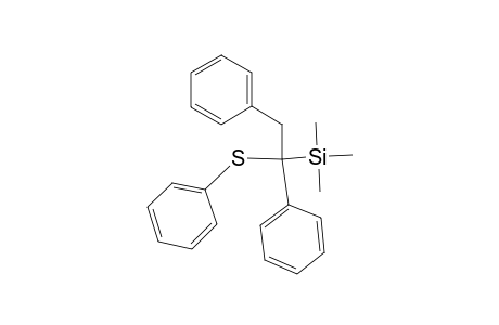 Silane, [1,2-diphenyl-1-(phenylthio)ethyl]trimethyl-