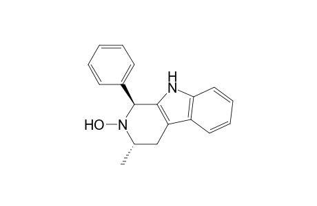 1H-Pyrido[3,4-b]indole, 2,3,4,9-tetrahydro-2-hydroxy-3-methyl-1-phenyl-, trans-