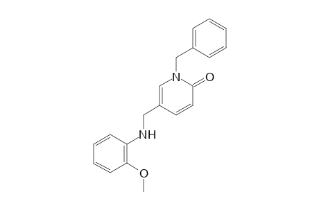 1-Benzyl-5-(((2-methoxyphenyl)amino)methyl)pyridin-2(1H)-one
