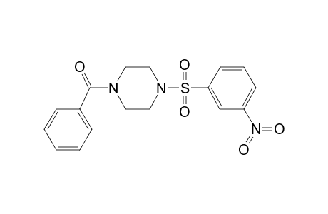 [4-(3-Nitro-benzenesulfonyl)-piperazin-1-yl]-phenyl-methanone