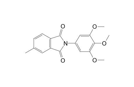 5-methyl-2-(3,4,5-trimethoxyphenyl)isoindoline-1,3-dione