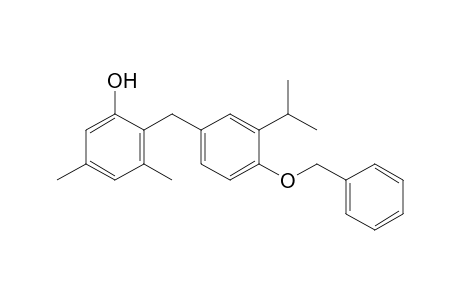 2-(4-(Benzyloxy)-3-isopropylbenzyl)-3,5-dimethylphenol