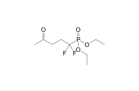 5-diethoxyphosphoryl-5,5-bis(fluoranyl)pentan-2-one