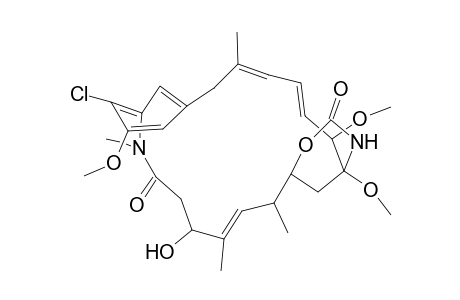 9-O-Methyl-4,5-deoxymaytansinol