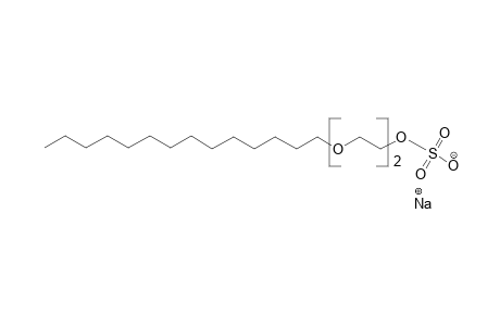 Na-Tetradecanol-(eo)2-sulfate; (eo)2-adduct-tetradecanol, sulfated, Na salt