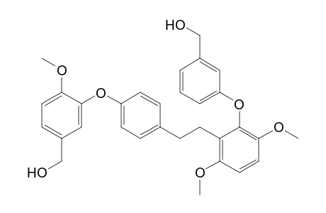 [3-(4-{2-[2-(3-Hydroxymethylphenoxy)-3,6-dimethoxyphenyl]ethyl}phenoxy)-4-methoxyphenyl]methanol