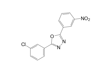 2-(m-chlorophenyl)-5-(m-nitrophenyl)-1,3,4-oxadiazole