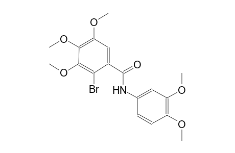 2-Bromanyl-N-(3,4-dimethoxyphenyl)-3,4,5-trimethoxy-benzamide