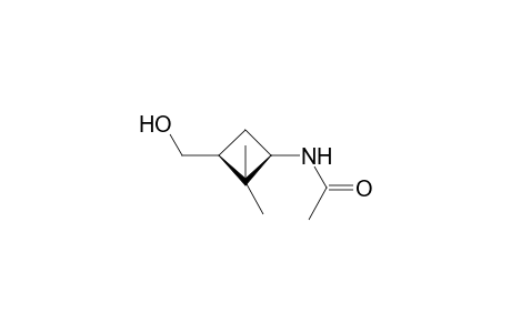 (1R,3S)-(+)-N-(3-Hydroxymethyl)-2,2-dimethylcyclobutyl)acetamide