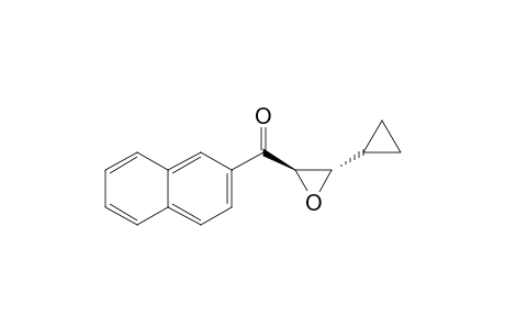trans-(+-)-3-Cyclopropyl-2,3-epoxy-1-(2-naphthyl)propan-1-one