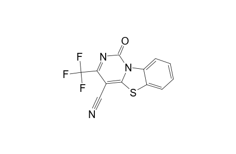 1-OXO-3-TRIFLUOROMETHYL-2,3-DIHYDRO-1-H-PYRIMIDO-[6.1-B]-[1.3]-BENZOTHIAZOLE-4-CARBONITRILE