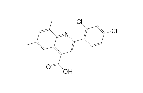 2-(2,4-dichlorophenyl)-6,8-dimethyl-4-quinolinecarboxylic acid
