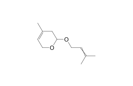 6-(3-Methyl-2-butenoxy)-4-methyl-5,6-dihydro-2h-pyran