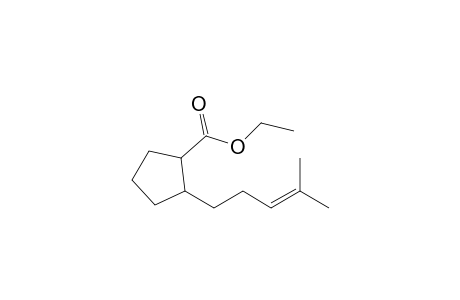 Ethyl 2-(4'-methyl-3'-pentenyl)cyclopentane-carboxylate