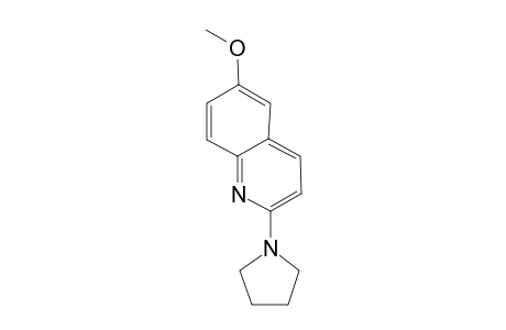 N-(6-Methoxyquinolyl)pyrrolidine