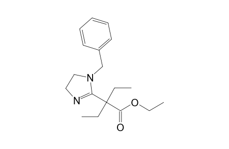 1-Benzyl-2-(1-ethoxycarbonyl-1-ethylpropyl)-4,5-dihydroimidazole