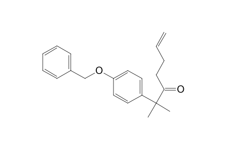 6-Hepten-3-one, 2-methyl-2-[4-(phenylmethoxy)phenyl]-