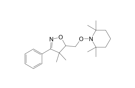 4,4-Dimethyl-3-phenyl-5-(((2,2,6,6-tetramethylpiperidin-1-yl)oxy)methyl)-4,5-dihydroisoxazole
