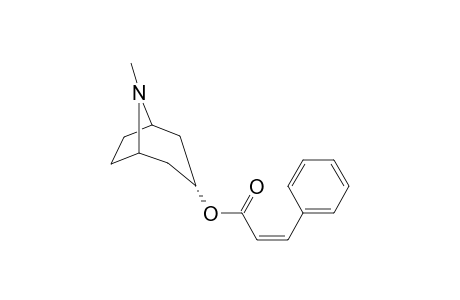 3.alpha.-cis-Cinnamoyloxytropane