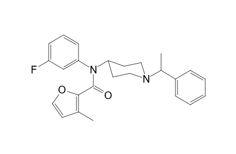N-3-fluorophenyl-3-methyl-N-[1-(1-phenylethyl)piperidin-4-yl]furan-2-carboxamide