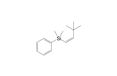 (Z)-1-Dimethylphenylsilyl-3,3-dimethyl-1-butene