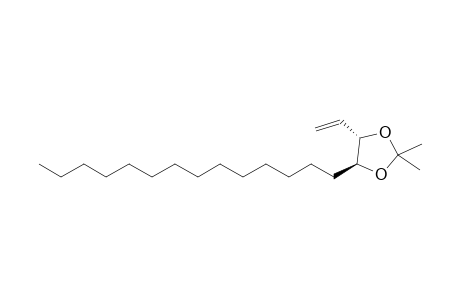 (4S,5S)-2,2-dimethyl-4-myristyl-5-vinyl-1,3-dioxolane