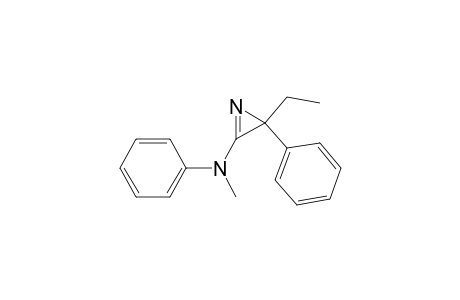 (3-ethyl-3-phenyl-azirin-2-yl)-methyl-phenyl-amine