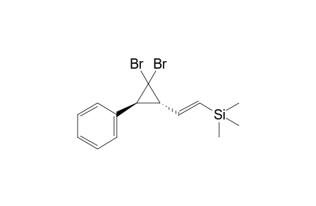 [(E)-2-((1R,3S)-2,2-Dibromo-3-phenyl-cyclopropyl)-vinyl]-trimethyl-silane