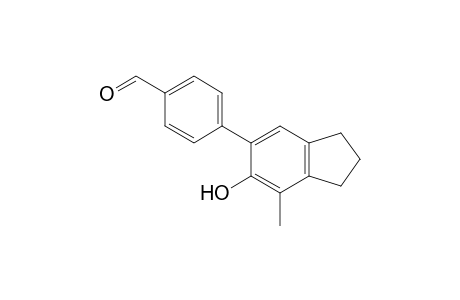 6-(4-Formylphenyl)-4-methyl-5-indanol