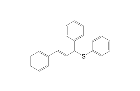 (E)-1,3-Diphenyl-1-prop-2-enyl phenylsulfide