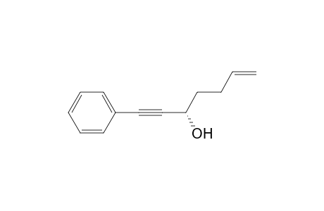 (S)-1-Phenyl-6-hepten-1-yn-3-ol