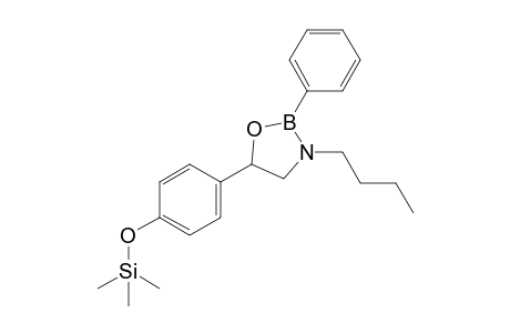 3-butyl-2-phenyl-5-(4-(trimethylsilyloxy)phenyl)-1,3,2-oxazaborolidine