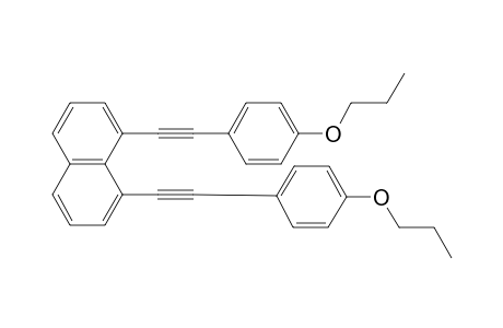 1,8-bis((4-Propyloxyphenyl)ethynyl)naphthalene