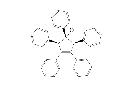 (1R*,2R*,5S*)-1,2,3,4,5-Pentaphenylcyclopent-3-enol