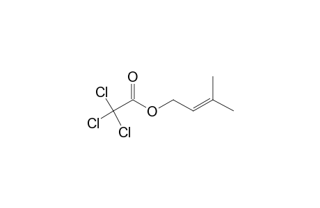 Trichloroacetic acid, 3-methylbut-2-enyl ester