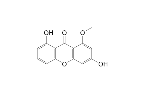 3,8-Dihydroxy-1-methoxy-9H-xanthen-9-one