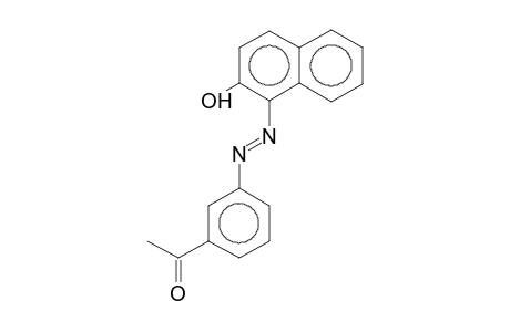 1-[3-(2-Hydroxynaphthalen-1-ylazo)phenyl]ethanone