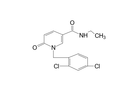 1-(2,4-DICHLOROBENZYL)-1,6-DIHYDRO-N-ETHYL-6-OXONICOTINAMIDE