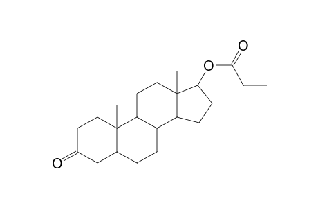 (5alpha)-3-oxoandrostan-17-yl propionate