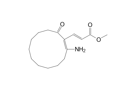 3-Amino-2-(2-methoxycarbonylvinyl)-2-cyclododecenone