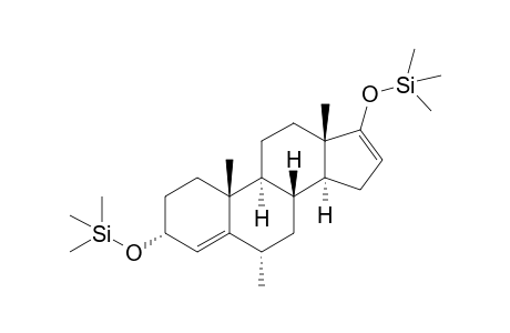 3alpha,17-bis-trimethylsilyloxy-6alpha-methylandrost-4,16-diene