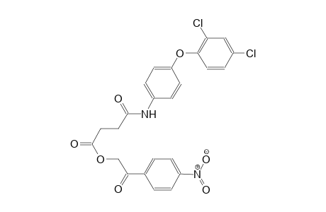 butanoic acid, 4-[[4-(2,4-dichlorophenoxy)phenyl]amino]-4-oxo-, 2-(4-nitrophenyl)-2-oxoethyl ester