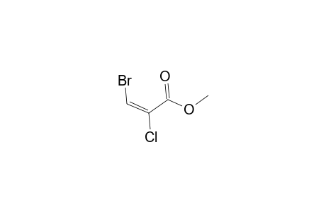 Methyl (2E)-3-bromo-2-chloro-2-propenoate