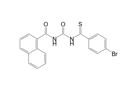 1-(p-bromothiobenzoyl)-3-(1-naphthoyl)urea