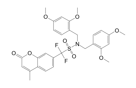 N,N-BIS-(2,4-DIMETHOXYBENZYL)-7-(4-METHYLCOUMARIN)-DIFLUOROMETHANE-SULFONAMIDE