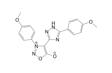 5-(4-Methoxyphenyl)-3-[3-(4-methoxyphenyl)sydnon-4-yl]-1H-[1,2,4]triazole