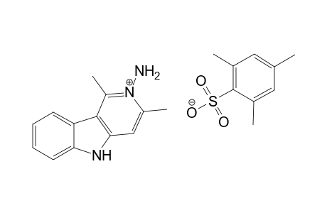 2-Amino-1,3-dimethyl-5H-pyrido[4,3-b]indol-2-nium mesitylenesulfonate