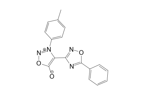 3-(p-Methylphenyl)-4-[5-phenyl-.delta.(2)-1,2,4-oxadiazol-3-yl]sydnone