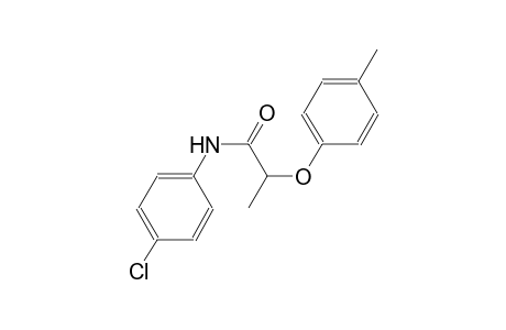 N-(4-chlorophenyl)-2-(4-methylphenoxy)propanamide